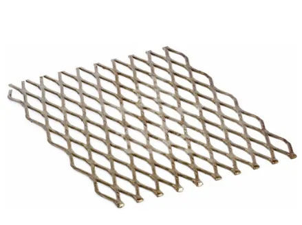 2 mm Aluminum Plate Material Flattened Expanded Metal